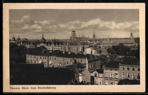 Ansichtskarte danzig gdansk - ansichtskarte,
