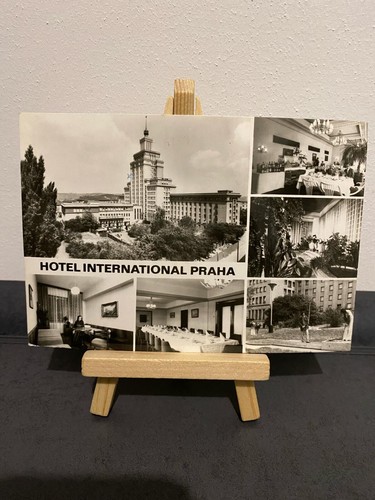 Vintage postkarte hotel - vintage,