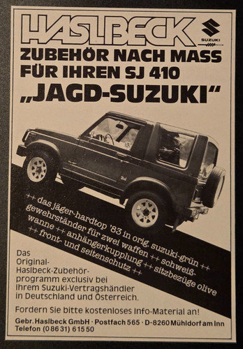 Suzuki 410 haslbeck - suzuki,