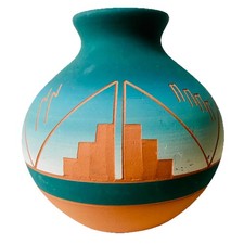 Hochelch Sioux Indianer Vase