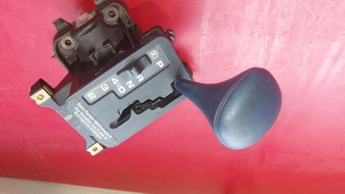 Schalthebel leder blau konsole - leder,