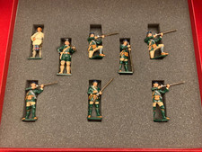 Tradition of London, Set 611 Rogers Rangers 1750 FIW, 8 Mann, Größe 52mm