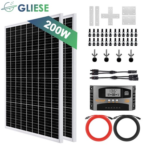 200w solaranlage komplettpaket - solaranlage,