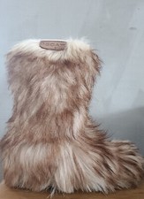 Vintage Oscar Sport Boots Schuhe Schneestiefel 41 Fell Damen Unisex Top Zustand