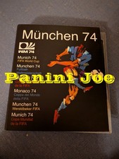 Panini 1974 World Cup WC WM