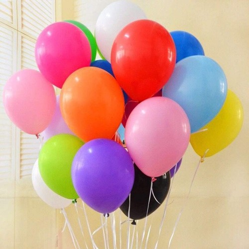 100 bunte luftballons - luftballons, für
