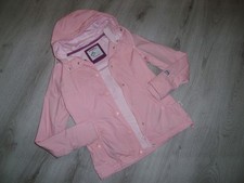 STRANGE Jacke Parka Übergang zu Shirt Jeans Hose Damen Rosa Punkte Dots Gr. S 36