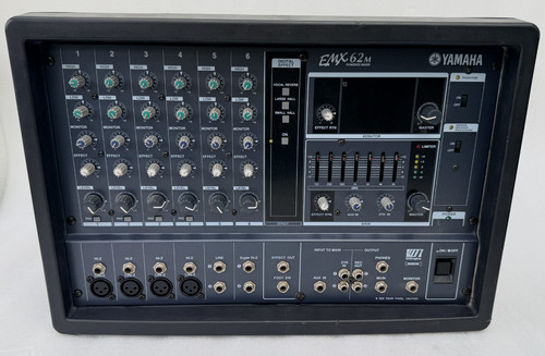 Yamaha emx62m powered mixer - emx62m, 6