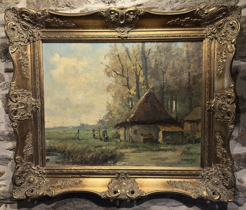 Landschaft alte öl - landschaft:, auf