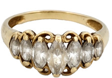 14k goldring mit - goldring, 7