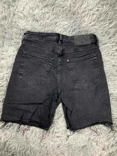 Jeans shorts schwarz high - jeans,
