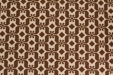 Silberstreifen Tapete Pop Art 60er 70er West Germany weiß braun Muster 53,5cm