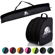 Rawstyle Skitasche Ski-Schuh-Tasche KOMBI SET 190cm wasserdicht