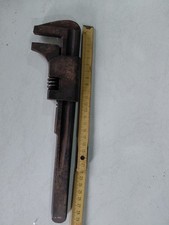 Alter Rollgabelschlüssel Franzose Engländer Altes Werkzeug  - Armaturenschlüssel