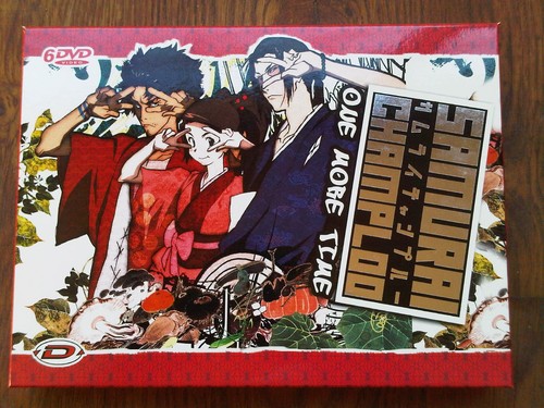 Dvd samurai champloo full - samurai,