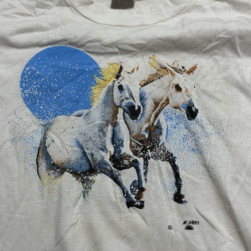 Vintage 90s harris horse - vintage, m