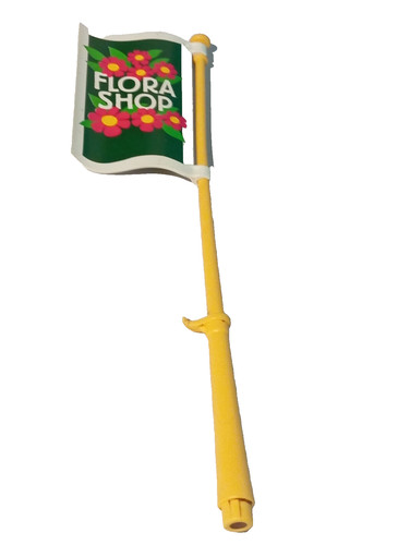 Playmobil flagge mast - flagge,