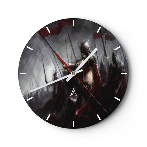 Modern wanduhr 40x40cm rund - modern,