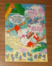 Seltene Werbung Ü-Ei Kinder Überraschung HAPPY HIPPO TRAUMSCHIFF mit BPZ 1992
