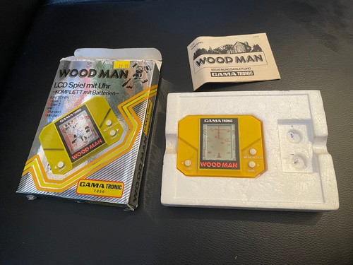 1982 gama tronic woodman - tronic, lcd