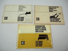 Claas Dominant Constant Markant Trabant Presse Betriebsanleitung Schmierplan 197