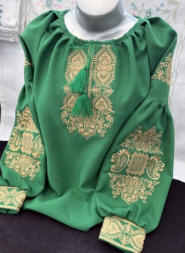 Damenbluse bestickt neu s - damenbluse,