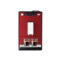 MELITTA Kaffeevollautomat Solo E950-204 Espressomaschine kompakt Chili-Red Rot