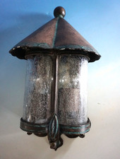 Robers Mittelalterliche Halblaterne Wandlampe Außenleuchte Laterne Unikat