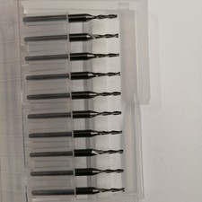 10 vhm fräser 1,60 mm gebraucht cnc fräsen cfk Gfk Holz Plexyglas 