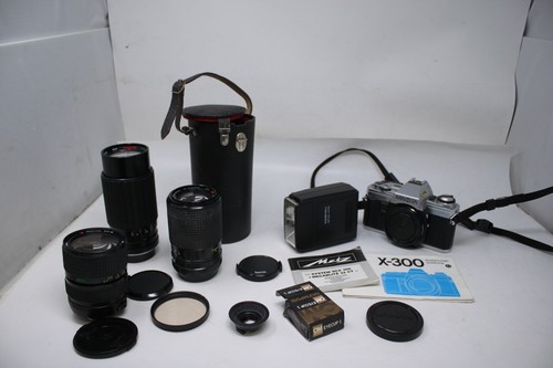 Minolta 300 x300 slr kamera - x-300,