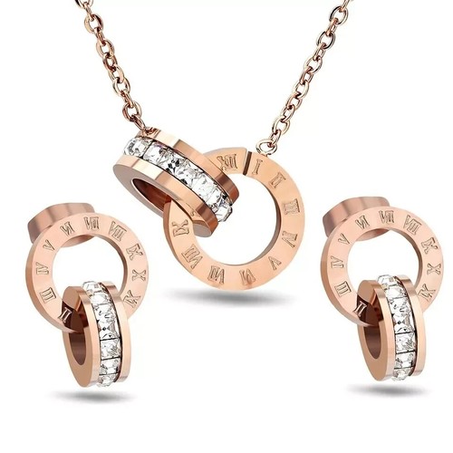 Schmuck set edelstahl - set,