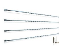 4er Set Fenstergitter