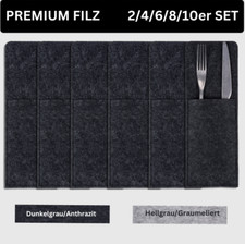 Bestecktaschen aus filz - aus, |