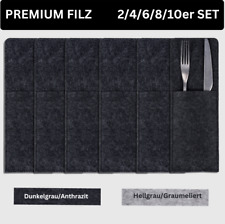 Bestecktaschen aus Filz |