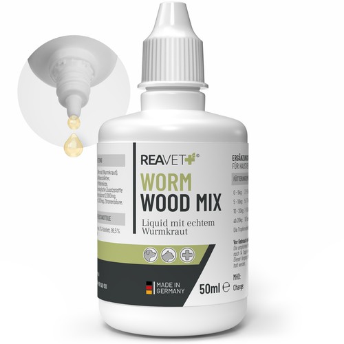 Reavet wurm kraut liquid 50ml - reavet, wurm-kraut