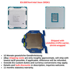 Intel xeon 2697av4 sr2k1 - e5-2697av4,