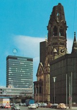 Schöne  AK Berlin - Europa-Center - Budapester Strasse - Gedächtniskirche - VW