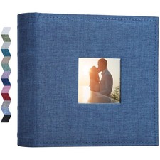 Fotoalbum, 200 Fotos, Leinen