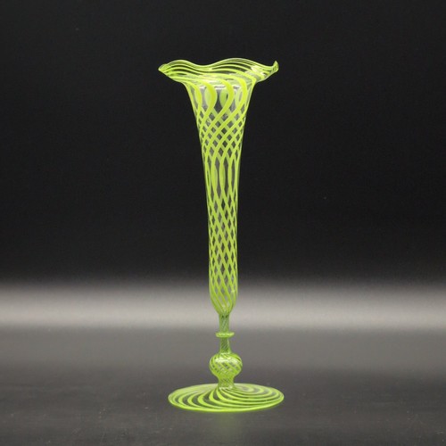 Vase fadenglas filigran - vase,