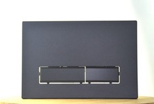 Drückerplatte Schwarz Matt