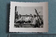 Foto Photo ZY Wehrmacht MG Zielfernrohr Muskeln Oberkörper Marine Matrosen TOP