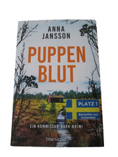 ANNA JANSSON "Puppenblut" Kommissar Bark Krimi  / Verlag Taschenbuch blanvalet