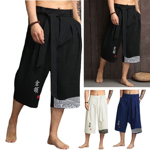 Herren capri hakamahose - capri,