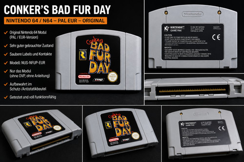 Conker bad fur day - fur,