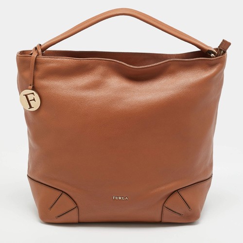 Furla arcadia brauner leder - furla,
