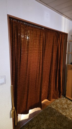 Vintage vorhang gardine - vintage,
