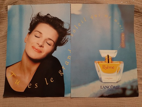 Werbepapier parfum lancôme - werbepapier,