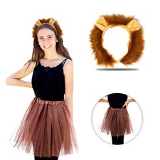 Löwe Kostüm Accessoire Set -