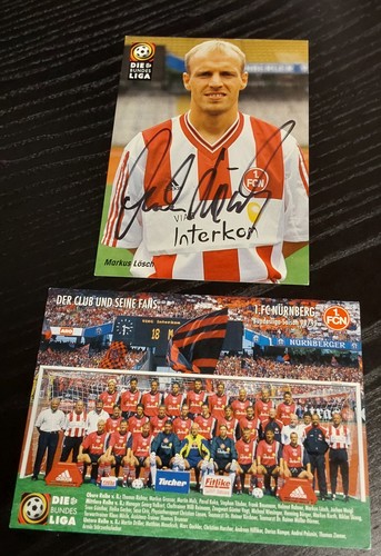 Autogrammkarte markus lösch - markus,
