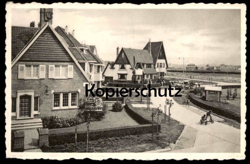 Alte postkarte wenduine - alte,